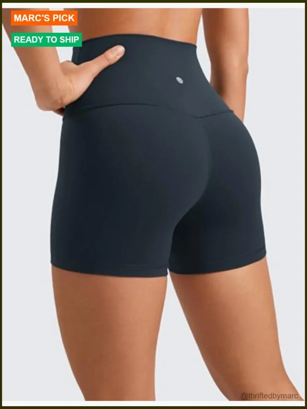 Butterluxe High Waisted Biker Shorts 4